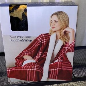 Charter club Cozy plush wrap